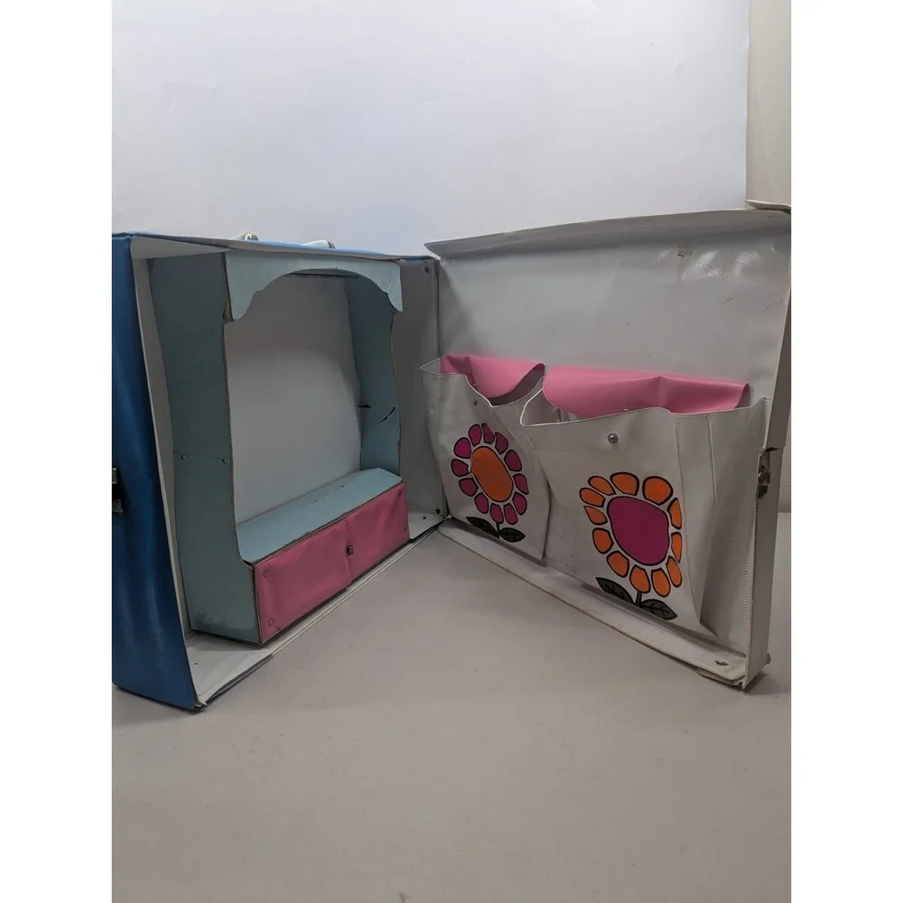 Barbie World of Barbie Double Doll Case 1968 Vintage Mattel Collector *Read